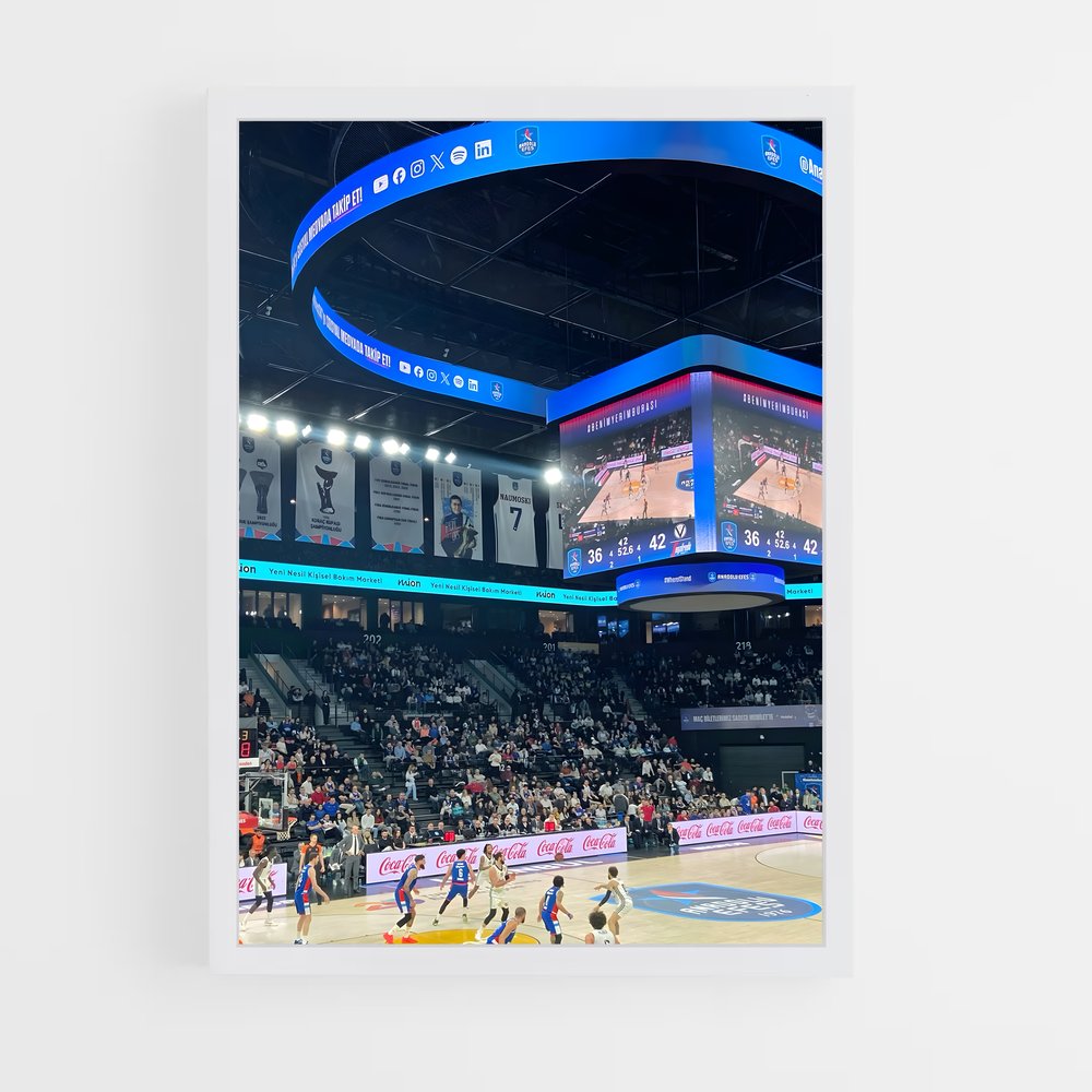 Poster L'Esprit de l'Arène – affiche Basketball (vue 3)